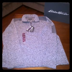 Eddie Bauer--Men's X-Large 1/4 Zip Sweatshirt